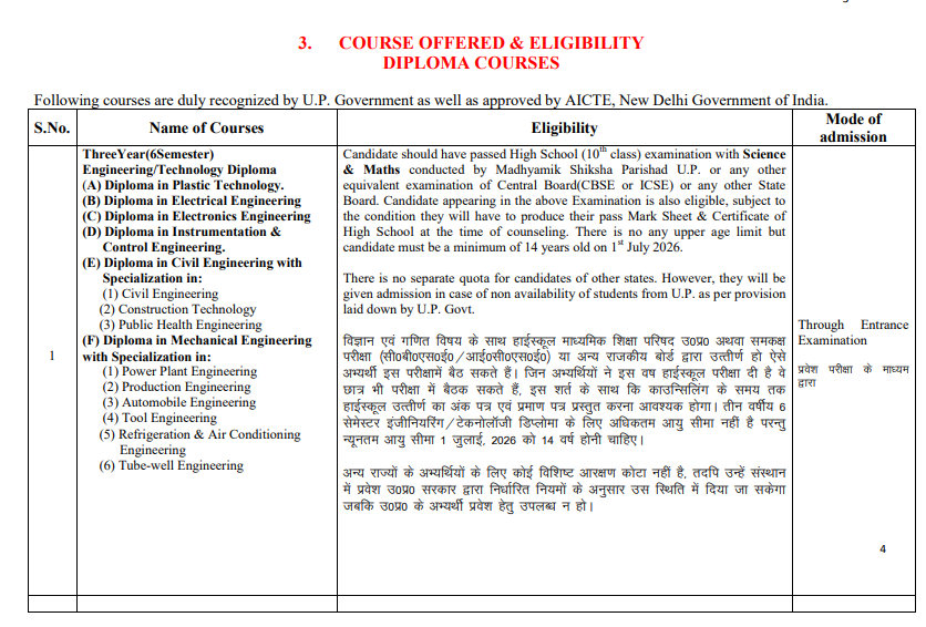 IERT Allahabad Admission 2026