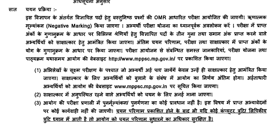 MPPSC Assistant Town Planner Syllabus Details 2026