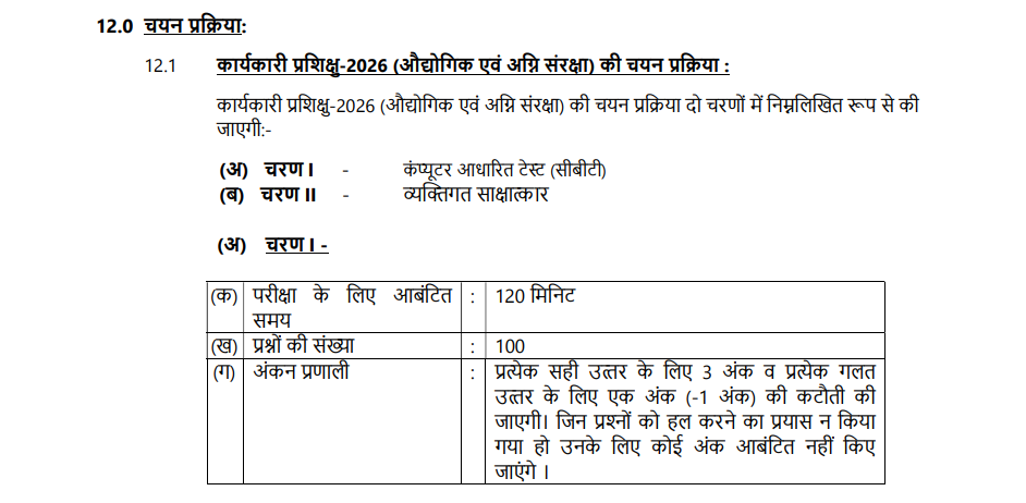 NPCIL Executive Trainee Syllabus Details 2026