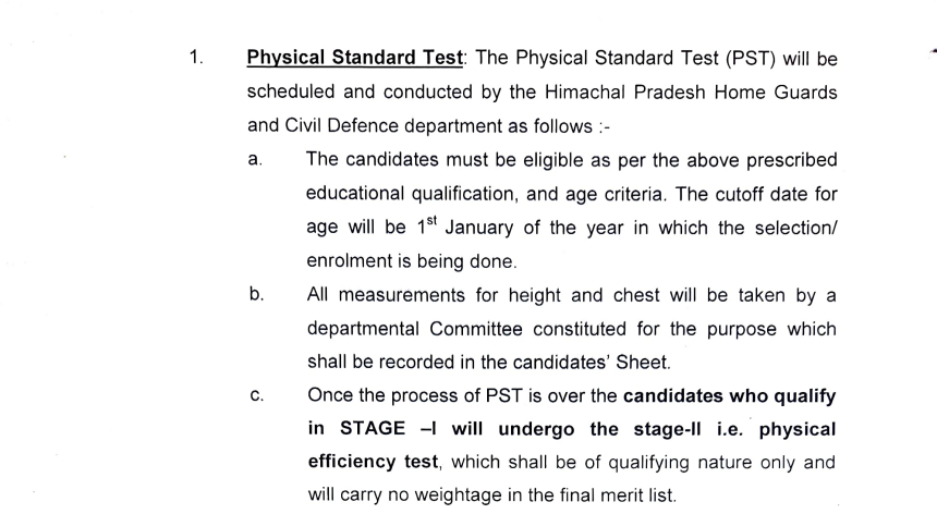 HP Home Guards Syllabus Details 2026