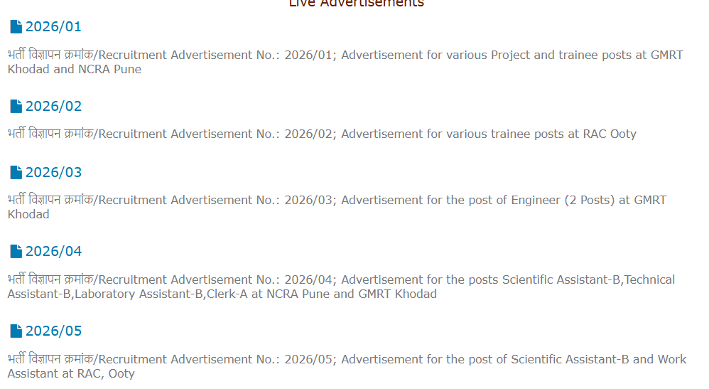 NCRA Trainee/Assistant Syllabus Details 2026